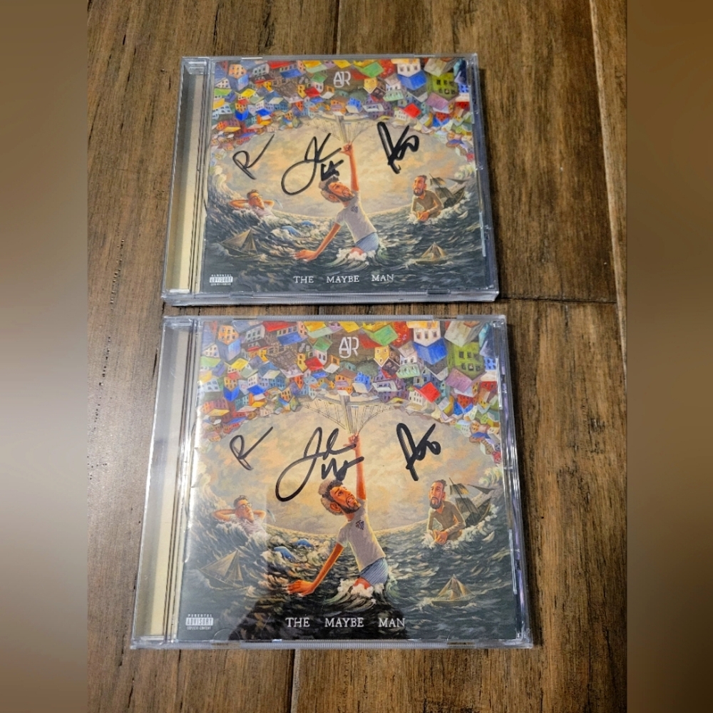 AJR 2024 The Maybe Man Album AUTOGRAPHED - Picture 4 of 4